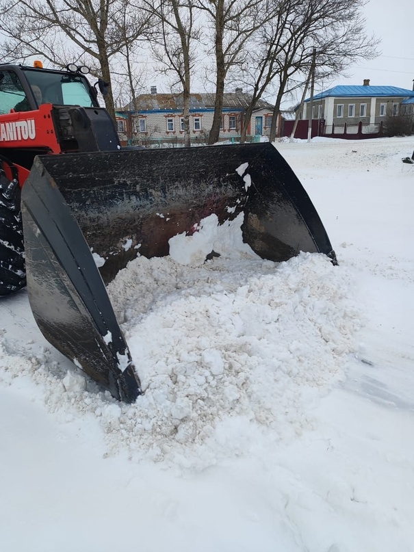 После обильных снегопадов пришло потепление..