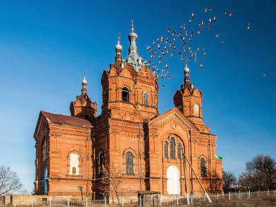 Храм Покрова Пресвятой Богородицы (Малая Грибановка).