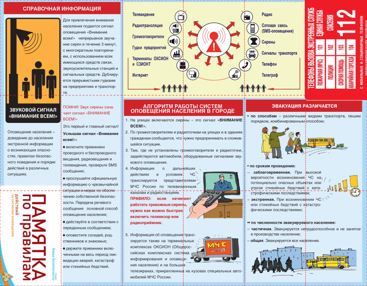 Памятка для населения.. Памятка для населения..