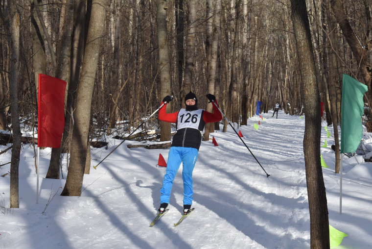 В Грибановке прошли открытые соревнования по лыжным гонкам..
