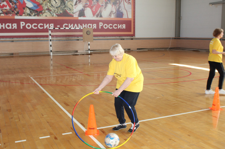 В спортивном комплексе «Смена» в пгт Грибановский прошел праздник для ветеранов.